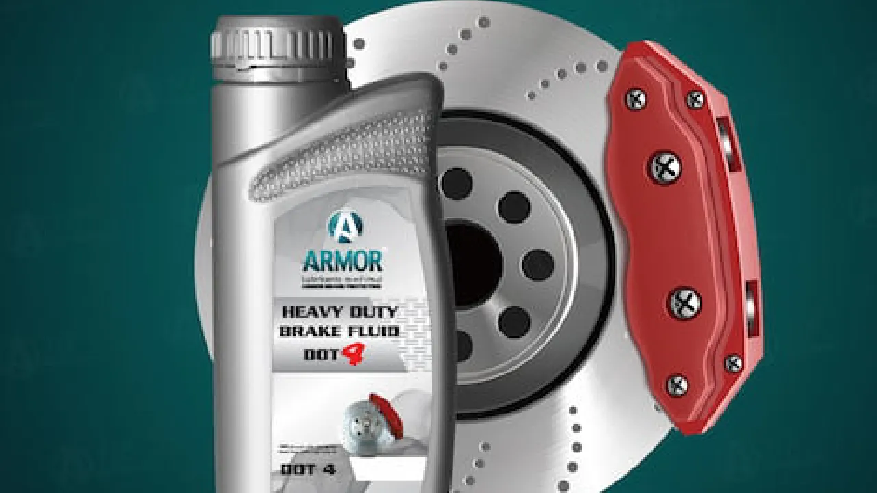 Armor Dot 4 Synthetic Brake Fluid for Supreme Performance