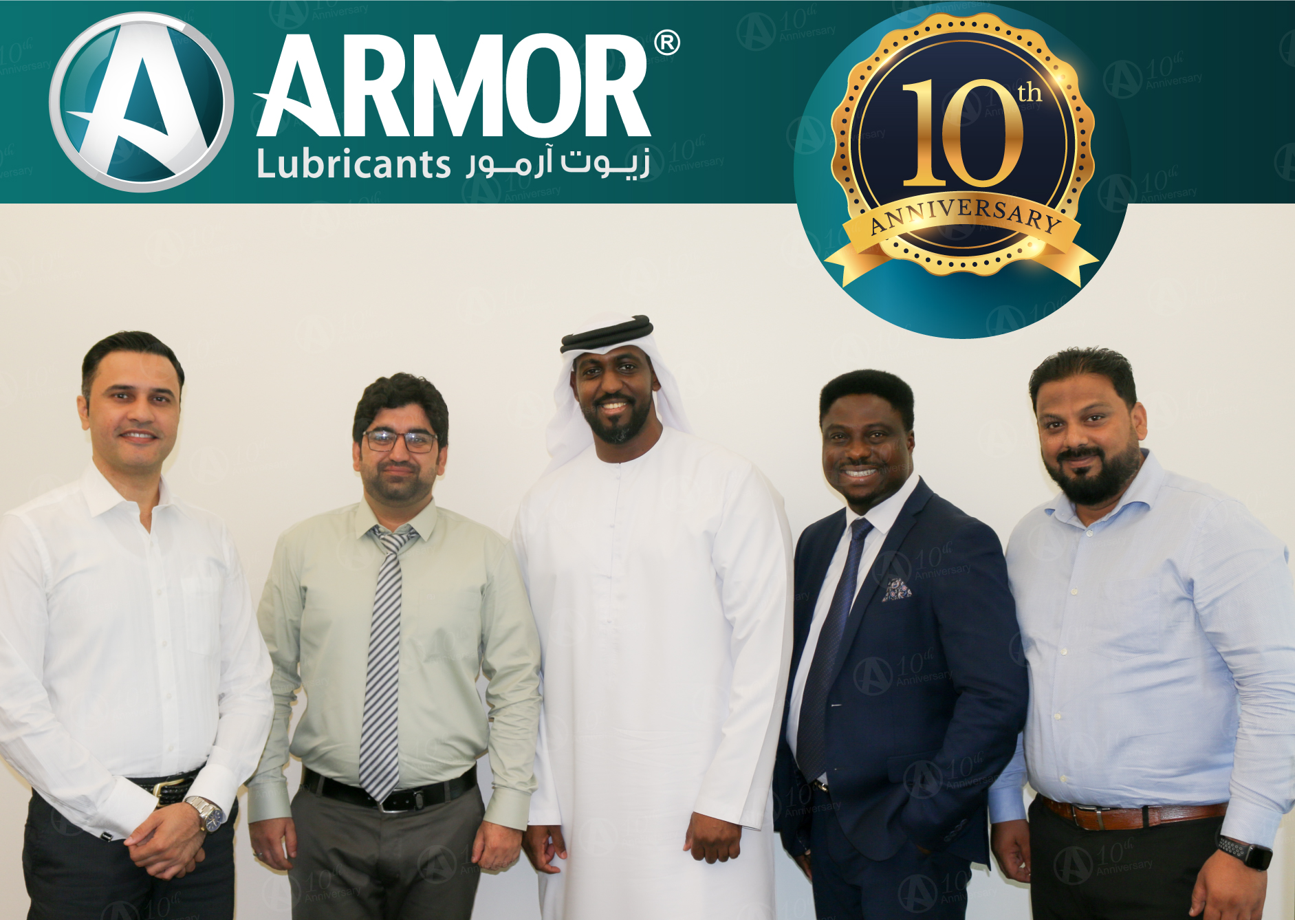 Armor Lubricants 10 years of achievement