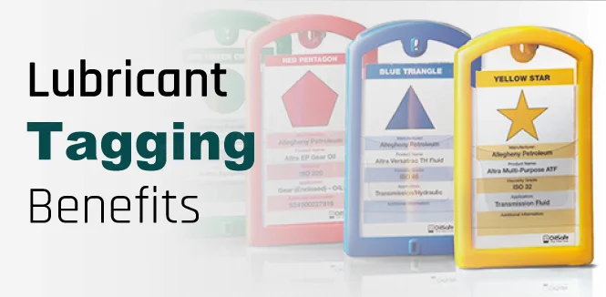 Industrial Lubrication tagging and labeling for ensuring optimal equipment performance.