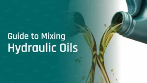 Guide to learn safe practices for mixing hydraulic oils to obtain optimal equipment performance and lifespan.