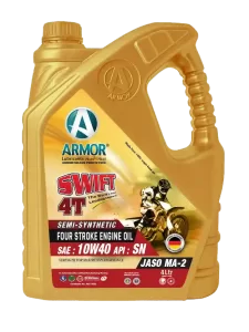 Semi Synthetic 4 Stroke Engine Oil 10W40